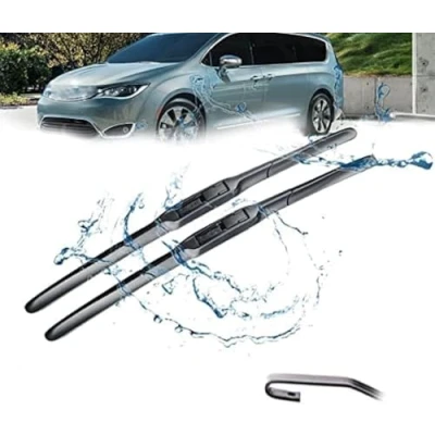 Afbeelding van set ruitenwisserbladen voor Chrysler Pacifica 2017 2018 2019 2021 2022 26 &quot;+ 20&quot;,Ruitenwisserbladen, Gecoat Natuurlijk Rubber