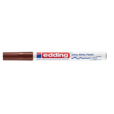Afbeelding van edding 751 glanslakmarker bruin 1ST 1 2 mm / 4 9 007