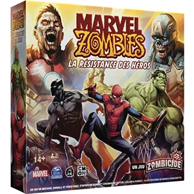 Afbeelding van Asmodee Cmon Marvel Zombies : La Résistance des Héros Un Jeu Zombicide Jeux de société Figurines coopératif Adulte et Enfant à partir 14 Ans Version française