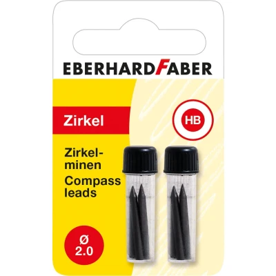 Afbeelding van Eberhard Faber potloodjes passer HB 2x 4 stuks EF 571798