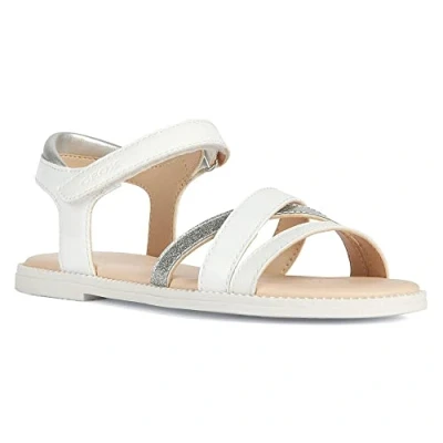 Afbeelding van Geox JR Karly Sandalen voor kinderen, Maat: 38, White Kunststof