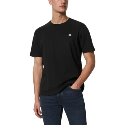 Afbeelding van Marc O&#039;Polo 2 PACK Regular Tshirt basic, Heren, Maat: Small, Black &amp; white
