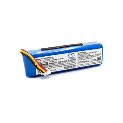 Afbeelding van vhbw Accu compatibel met JBL Charge (1e generatie) Bluetooth luidspreker vervanging voor AEC982999 2P (Li Polymeer, 6000mAh, 3,7V) reservebatterij