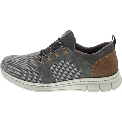 Afbeelding van Rieker Slipper Grijs, Stone Smoke Amandel R, 40 EU