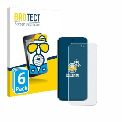Afbeelding van BROTECT Screenprotector voor Google Pixel 9 Pro Folie Beschermfolie matte (6 Stuks)