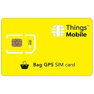 Afbeelding van SIM kaart voor BAG GPS Tracker Things Mobile met wereldwijde dekking en GSM/2G/3G/4G LTE multi operatornetwerk, zonder vaste kosten, vervaldatum concurrerende incl. 10 tegoed