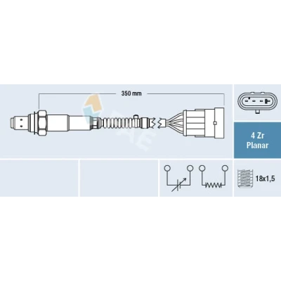 Afbeelding van Fae Lambda sonde 77223
