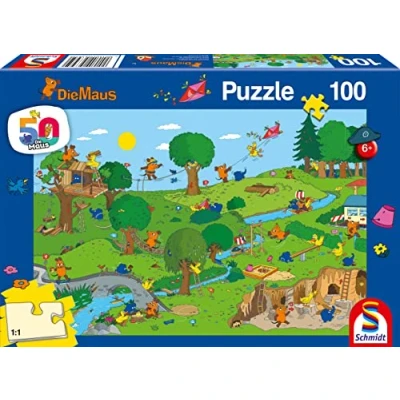 Afbeelding van Im Spielpark, 100 Teile Puzzle