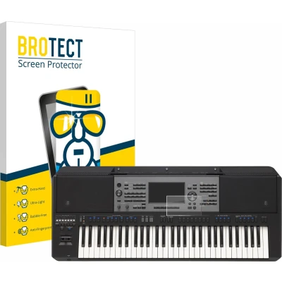 Afbeelding van BROTECT Screenprotector voor Yamaha PSR A5000 Folie Beschermfolie Beschermglas transparant