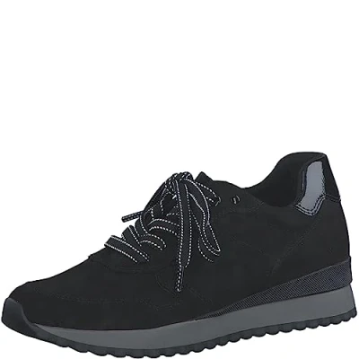 Afbeelding van MARCO TOZZI dames 2 23734 41 Sneaker, Black Comb, 37 EU