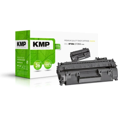 Afbeelding van KMP H T233 Tonercassette vervangt HP 80A, CF280A Zwart 3100 bladzijden Compatibel Toner