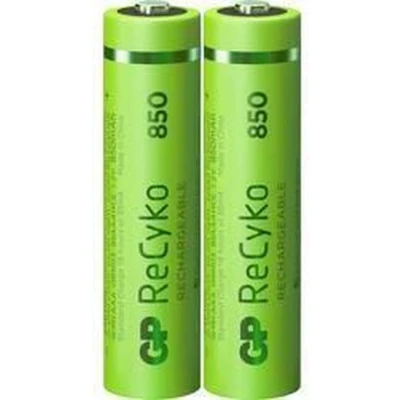 Afbeelding van AAA batterij GP NiMH 850 mAh ReCyko 1.2V 2 stuks