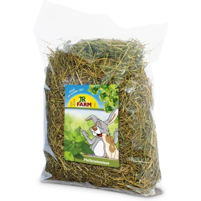 Afbeelding van JR Farm knaagdier weidehooi met pepermunt 500 gram 06650 Gebr. de Boon