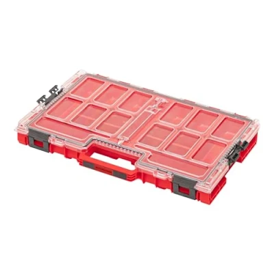 Afbeelding van Toolbrothers RHINO XXL Organiser ULTRA Hoogte l vakken stapelbaar 531 x 379 77 mm 6 IP66 met 10 inlays