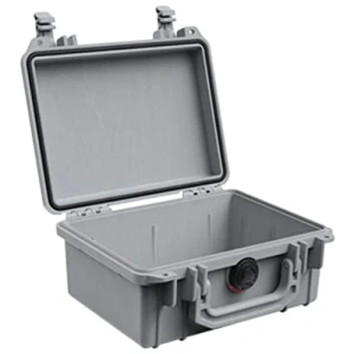 Afbeelding van Peli™ Case 1150 Koffer Klein Zilver zonder Schuim