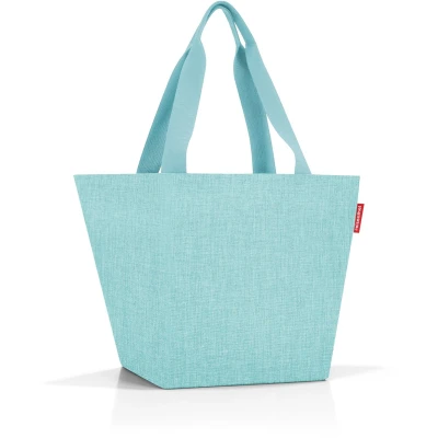Afbeelding van Reisenthel Shopper M Handtas 15L Twist Ocean Blauw