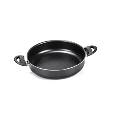 Afbeelding van Moneta Gea pan met 2 handgrepen, 28 cm, aluminium, voor elke kookplaat inclusief inductie