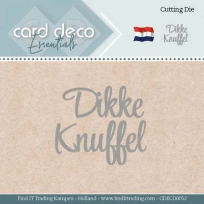 Afbeelding van Dikke Knuffel Cutting Dies by Card Deco Essentials