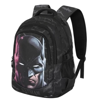 Afbeelding van Karactermania DC Comics Batman PLUS Hardloop Rugzak Backpack Gezicht Face Zwart