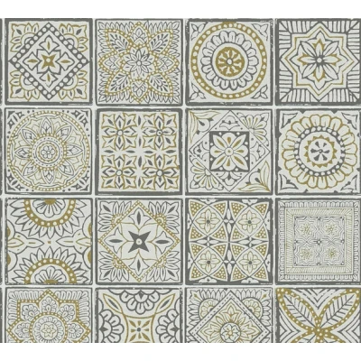 Afbeelding van AS Creation Terra 38921 2 389212 Goud / Wit