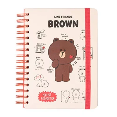 Afbeelding van ERIK CTFBA50005 A5 Bullet Journal Line Friends Notitieboek