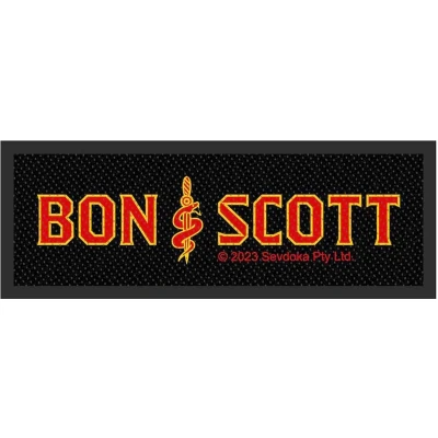 Afbeelding van Bon Scott Brother Snake Patch Zwart