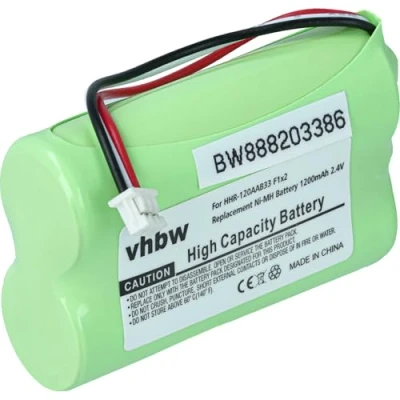 Afbeelding van vhbw Batterij compatibel met Bang &amp; Olufsen Beo5 afstandsbediening (1200mAh, 2,4V, NiMH)