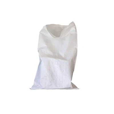 Afbeelding van (Pack van 30) 50 x 80 cm, PP polyethyleen geweven zakken wit polypropyleen 46 g plastic verpakking pakket afval verwijdering (30)