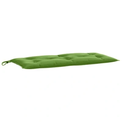 Afbeelding van Tuinbankkussen 100x50x7 cm stof gemêleerd groen