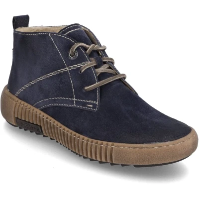 Afbeelding van Josef Seibel Maren 02 Veterboots, Dames, Maat: 40, Ocean Leer