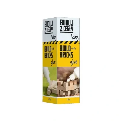 Afbeelding van Trefl Brick Trick Build with Bricks Lijm, 40g, EKO Stenen, Combineer Lijmplaten, Decoreer Bouwen, voor Bouwfans, Meervoudig Gebruik, Creatieve Set Kinderen Vanaf 6 Jaar