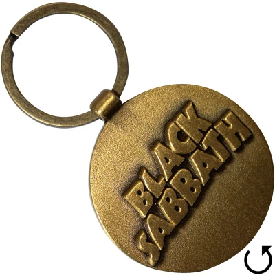 Afbeelding van Black Sabbath 3D Wavy Logo Sleutelhanger
