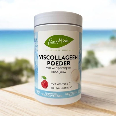 Afbeelding van Viscollageen Poeder met Hyaluronzuur &amp; Vitamine C 250g