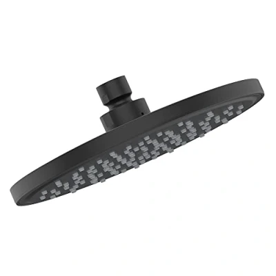 Afbeelding van Ideal Standard Silk Black regendouche 200mm kunststof mat