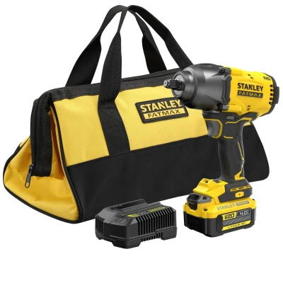 Afbeelding van Stanley Fatmax Slagmoersleutel KIT SFMCF940M1 V20 Brushless Inclusief Accu &amp; lader