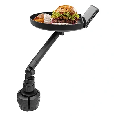 Afbeelding van Macally MCUPTRAY, bekerhouder voor in de auto, met tablet en houder mobiele telefoon iOS Android smartphone, zwart