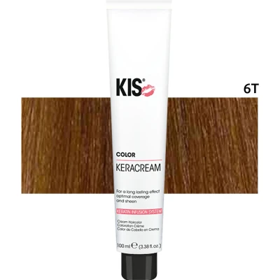 Afbeelding van KIS KeraCream Color Haarverf 100ml 6 T