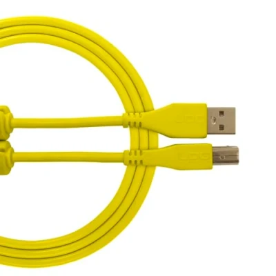 Afbeelding van UDG U95001YL audio kabel USB 2.0 A B recht geel 1m