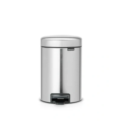 Afbeelding van Brabantia Pedaalemmer 3 liter NewIcon mat/rvs
