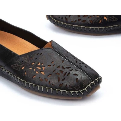 Afbeelding van Pikolinos Jerez dames ballerina zwart maat 35 (EU) 2 (UK)