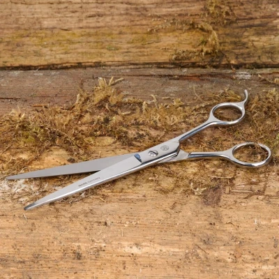 Afbeelding van Mars Coat King Solingen Dierenschaar circa 22 cm Rechte Schaar voor Honden en Katten met Gepolijste Snijkanten