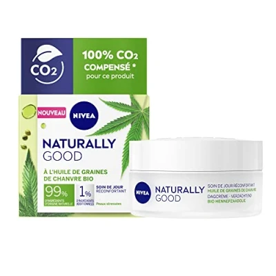Afbeelding van Nivea Naturally Good Dagcrème met Bio Hennepzaadolie 50ML