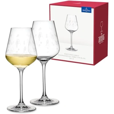 Afbeelding van Witte Wijnglas Villeroy &amp; Boch Toy&#039;s Delight 380 ml (Set van 2)
