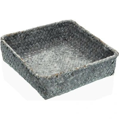 Afbeelding van Versa Servethouder Grijs Zeealgen (19 X 5,5 19 Cm)