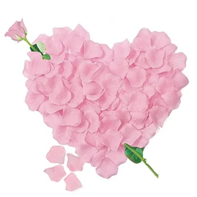 Afbeelding van Rozenblaadjes, 3000 Zijden Roze Romantische Deco, Decoratie voor Atmosfeer, Huwelijksaanzoek, Valentijnsdag en Bruiloft