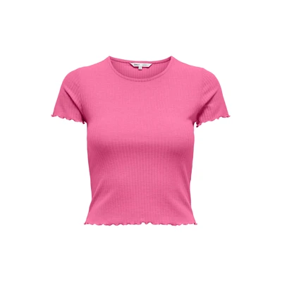 Afbeelding van ONLY Onlemma Tshirt basic, Dames, Maat: XS, Azalea pink