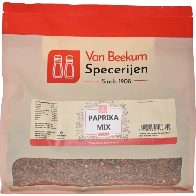 Afbeelding van Van Beekum Specerijen Paprika Mix 1 kilo (hersluitbare stazak)