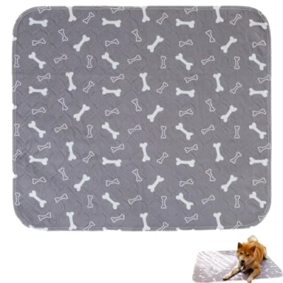 Afbeelding van Puppy Pad Reusable Pee Pad,Puppy Reusable,Puppy Training Pads,Puppypad Pads With Super Absorbent (70*80,Grey)
