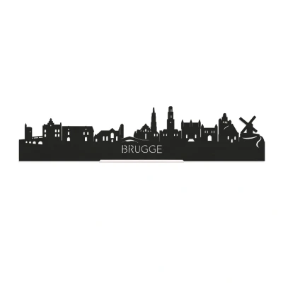 Afbeelding van Standing Skyline Brugge Black