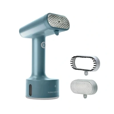 Afbeelding van Taurus Sliding Care Compact Stoomstrijkijzer, 1600 W, roestvrij staal, blauw